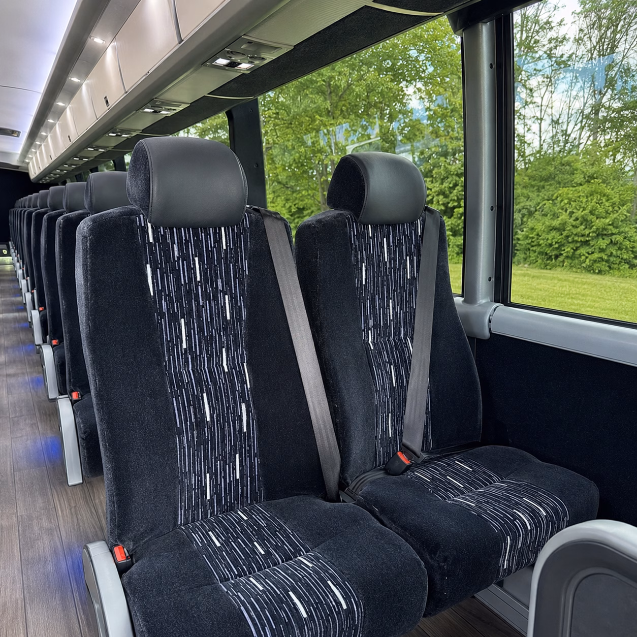 columbus concert transportation onboard seating