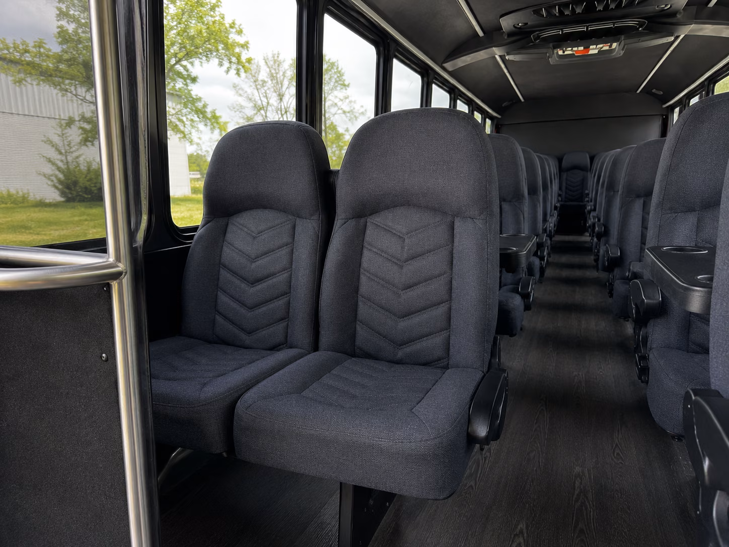 columbus long distance transportation onboard seating